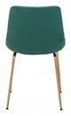 Zuo® Tony Green/Gold Dining Chair-3