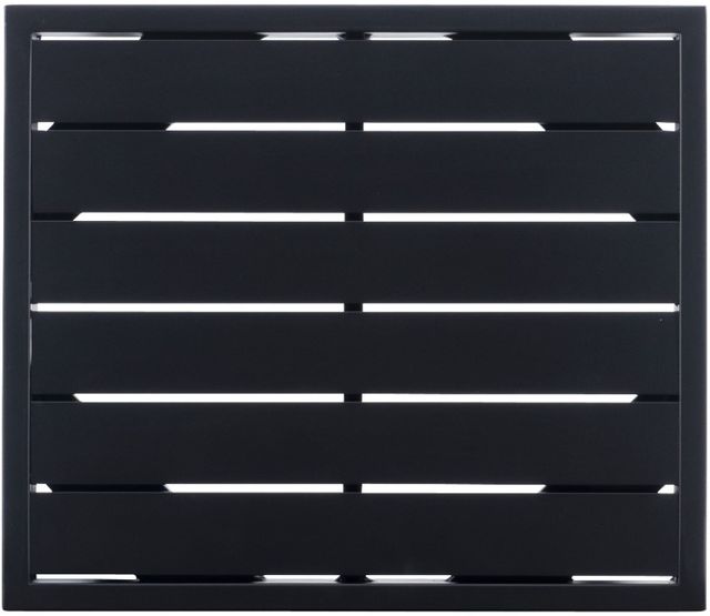 Linon Alora Black Aluminum Outdoor Side Table-4