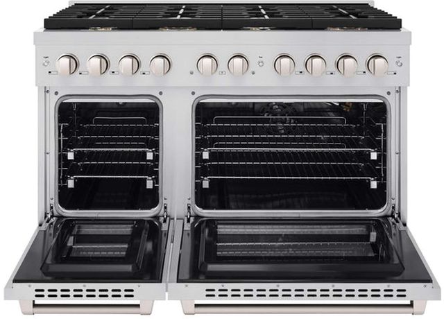 ZLINE 48" Stainless Steel Pro Style Gas Range-1