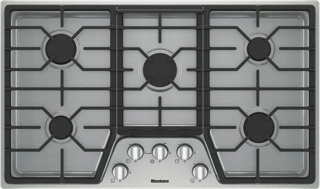 Blomberg® 36" Stainless Steel Gas Cooktop-0