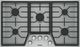Blomberg® 36" Stainless Steel Gas Cooktop-0