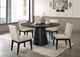ACME Furniture Froja 2-Piece Beige/Black Dining Side Chair Set-1