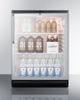 Summit® Commercial Series 5.5 Cu. Ft. Stainless Steel Beverage Center-1
