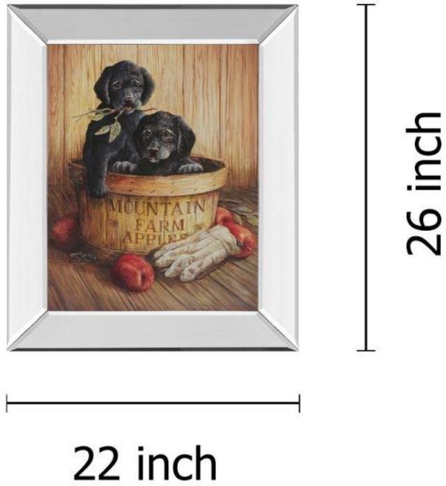 Classy Living Black Labs Wall Art-2