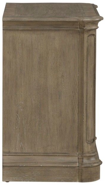 Liberty Furniture Magnolia Manor Weathered Bisque Nightstand-3