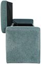 Jofran Inc. Braun Blue Storage Bench-5
