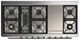 Ilve® Majestic III 60" Antique White Pro Style Dual Fuel Liquid Propane Range with Triple Glass Door and Burnished Trim-2
