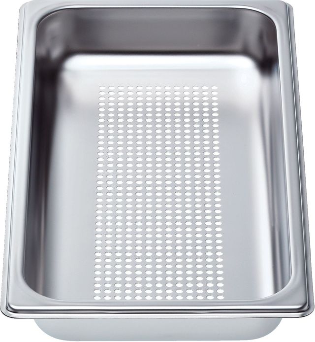 Bosch® 1.63" Stainless Steel Perforated Cooking Pan-0