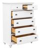Cottage Creek Furniture Brockton White Chest-2
