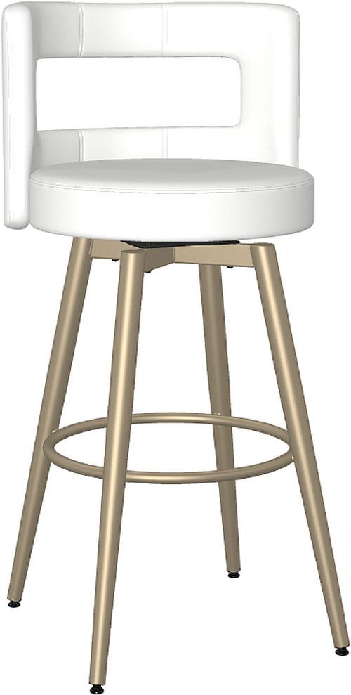 Amisco Customizable Curtis Bar Swivel Stool-1