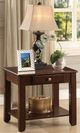 Homelegance® Ballwin Dark Cherry End Table-1
