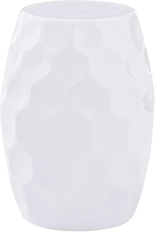 Powell® Samira White Side Table-0