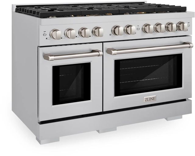 ZLINE Paramount 48" Stainless Steel Pro Style Dual Fuel Range-3