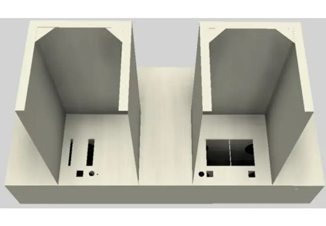 Vent-A-Hood® 48" Biscuit Contemporary Wall Mounted Range Hood-2