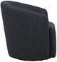 Coaster® Mossbrook Anthracite Upholstered Swivel Chair-2