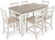 Signature Design by Ashley® Skempton 7-Piece Light Brown/White Counter Height Dining Set-2