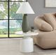 ACME Furniture Zaid White High Gloss End Table-1