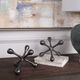 Uttermost® Harlan 2-Piece Black Nickel Decor Object Set-1