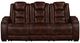 New Classic® Home Furnishings Chester Brown Manual Reclining Sofa-2