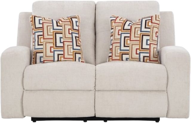 Signature Design by Ashley® Danum Stone Reclining Loveseat-1