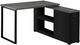 Monarch Specialties Inc. Black with Grey Top Left/Right Facing Corner Computer Desk-2