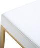 TOV Furniture Ferrara White Set of 2 Gold Steel Bar Stool-3