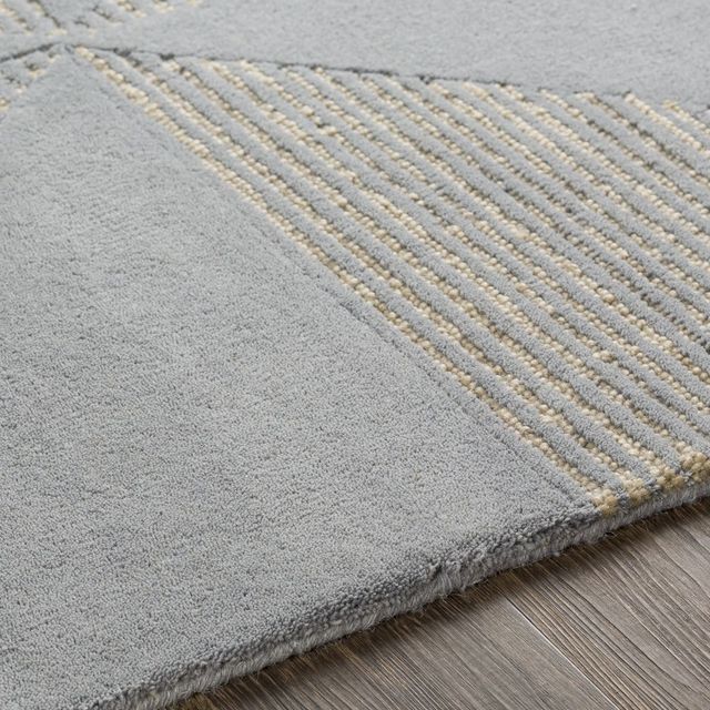 Surya Kennedy Ink Blue/Charcoal/Denim 8'x10' Area Rug-2