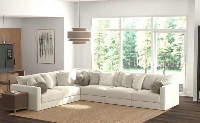 Jackson Furniture Ritzy 6-Piece Bone Sectional -1