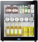 Summit® 18" 1.5 Cu. Ft. Black Freestanding Beverage Center-4