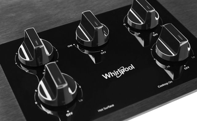 Whirlpool® 36" Black Electric Cooktop-4