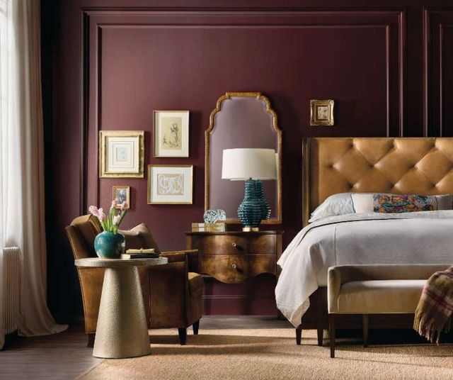 Hooker® Furniture Archives Satin Brass Spot Table-1