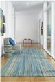 Capel Rugs Hampton Seaglass Blue 5' x 8' Vertical Stripe Rectangle Rug-2