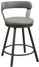 Mazin Furniture Appert Gray 24 Inch Counter Side Dining Chair-1