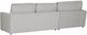 Kevin Charles® Noah 2-Piece Maguire Platinum Left-Arm Facing Sectional and Chaise-3