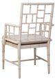 Furniture Classics Hugo Cream/Gray Dining Arm Chair-3