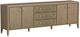 Flexsteel® Reed Driftwood Oak Large Entertainment Console-0