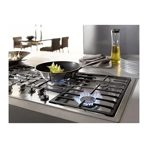 Miele 36" Stainless Steel Liquid Propane Cooktop-1