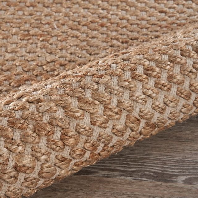 LR Home Natural Fiber Natural 8'x10' Area Rug-3