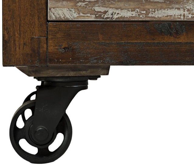 Jofran Inc. Painted Canyon Brown Accent Chest-4