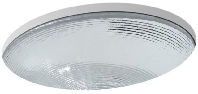 Kohler Whist® Ice 19" Oval Undermount Bathroom Sink, No Overflow-0