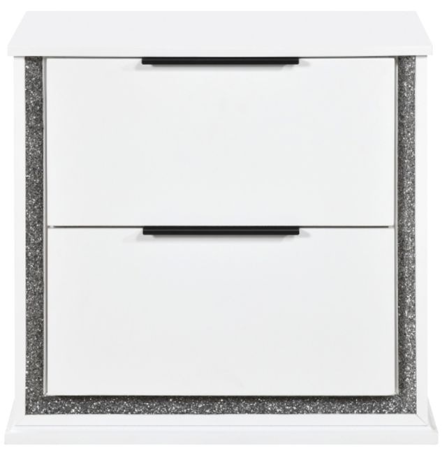 Homelegance® Lumin White Nightstand-2