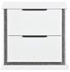 Homelegance® Lumin White Nightstand-2