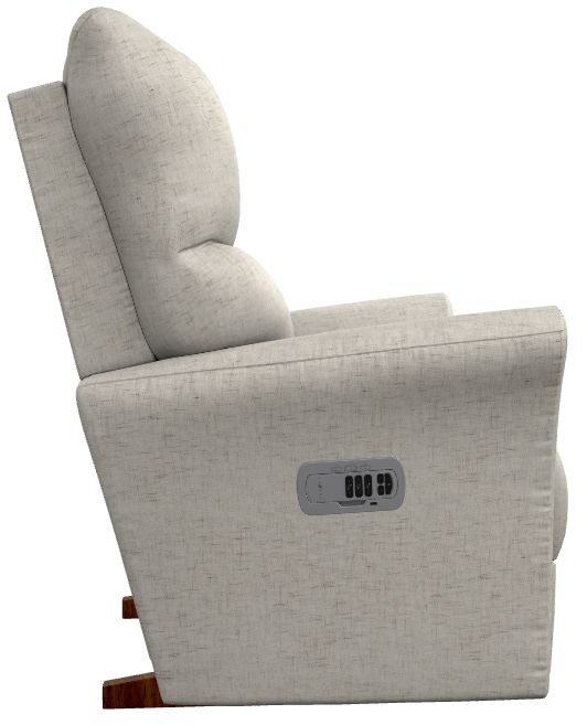 La-Z-Boy® Rowan Oyster Power Rocking Recliner with Headrest-2