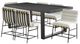 Steve Silver Co. Nives 7-Piece Black/Eggshell Dining Table Set-0
