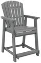 Signature Design by Ashley® Ross Cove 2-Piece Dark Gray Aluminum/Plastic Outdoor Bar Stool-2