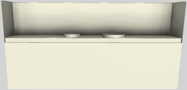 Vent-A-Hood® 60" Biscuit Wall Mounted Range Hood-4