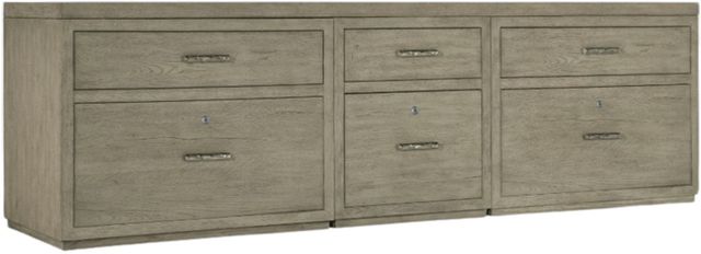 Hooker® Furniture Linville Falls Mink 96" Credenza with Small File and Lateral Files-0