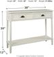  Goverton White Console Sofa Table-4