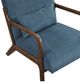 Homelegance® Twill Blue/Brown Accent Chair-5