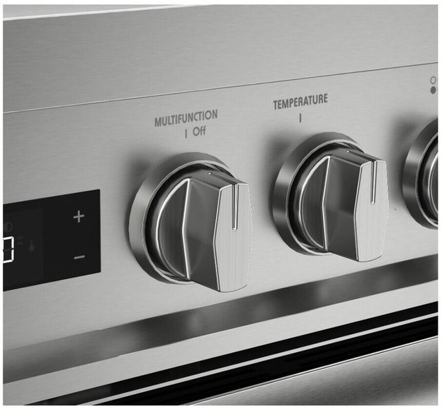 Verona® Ultima 48" Stainless Steel Freestanding Double Oven Pro Style Duel Fuel Range-2
